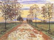 Ferdinand Hodler Autumn Evening (mk09) china oil painting reproduction